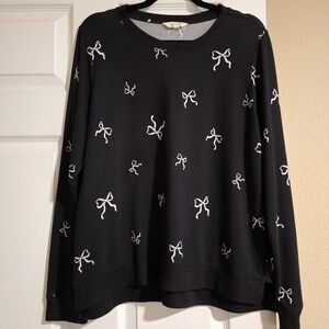 Lucky Brand Black and White Sweater